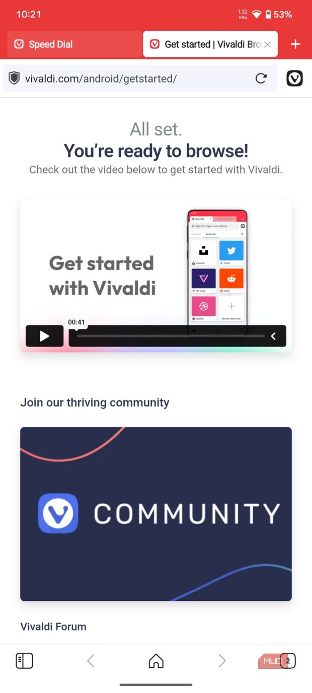 مرورگر اندروید