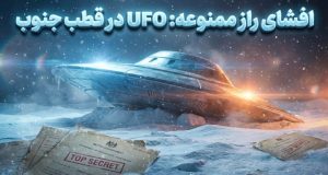 اسناد بشقاب پرنده در قطب جنوب