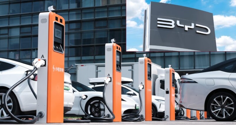 فناوری شارژ خودروهای برقی BYD