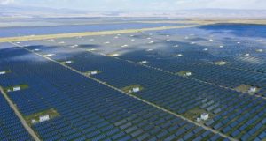 بزرگترین مزرعه خورشیدی چین