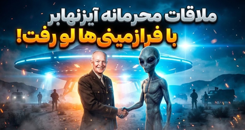 ملاقات آیزنهاور و فرازمینی‌ها