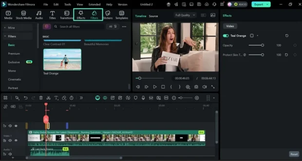 امکانات نرم افزار ویرایشگر ویدیویی فیلمورا ۱۵