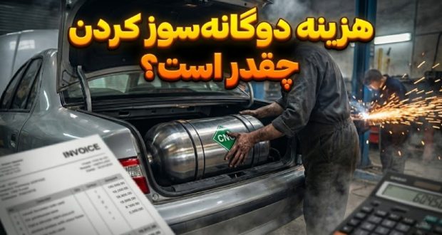 هزینه دوگانه‌سوز کردن خودرو