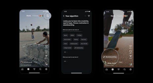 الگوریتم اینستاگرام