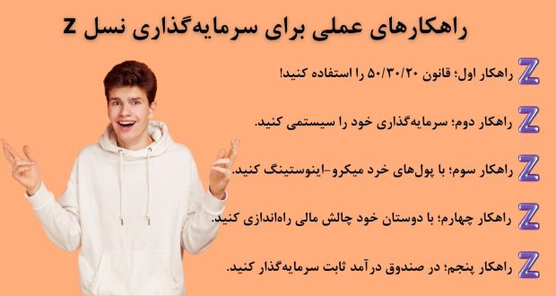 پوستر سرمایه گذاری نسل زد