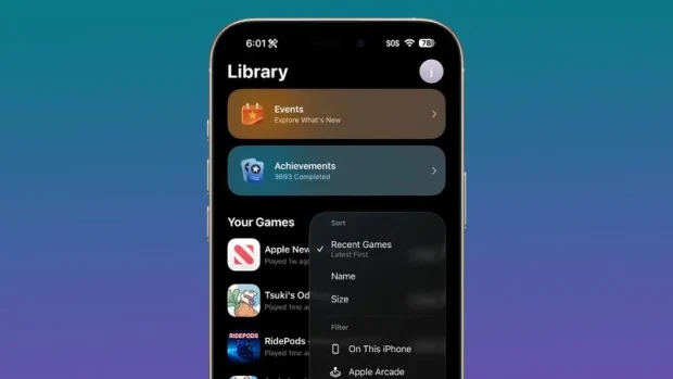 گیمینگ در آپدیت iOS 26.2