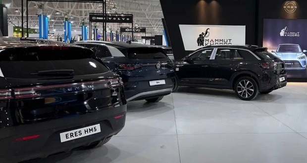 چهار محصول ماموت خودرو در نمایشگاه مازندران 1404 به نمایش درآمد