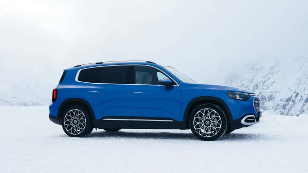 طراحی مرسدس بنز GLB مدل ۲۰۲۶