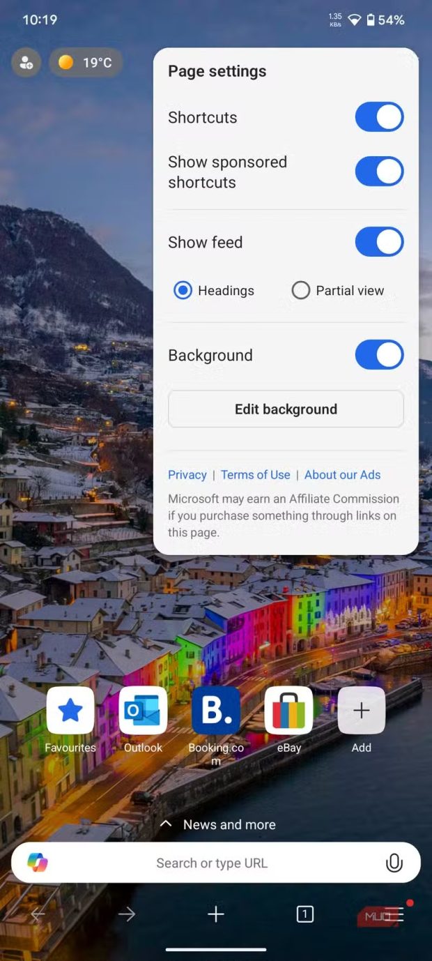 مرورگر اندروید