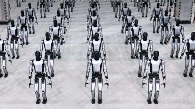 ارتش ربات‌های انسان‌نما چین