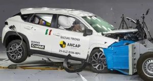 تست تصادف سوزوکی فرانکس