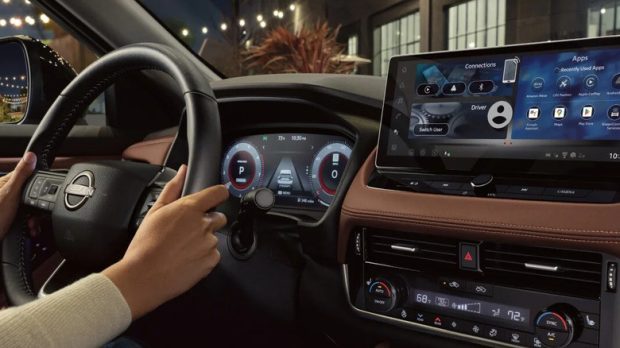 خودرو با دکمه فیزیکی