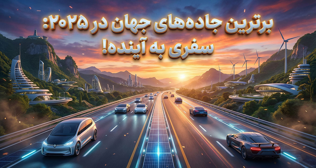 بهترین کیفیت جاده‌ها