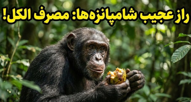 شامپانزه مست