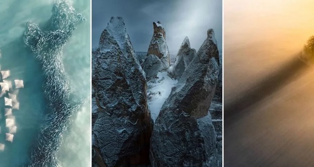 برندگان مسابقه عکاسی با پهپاد Siena 2025