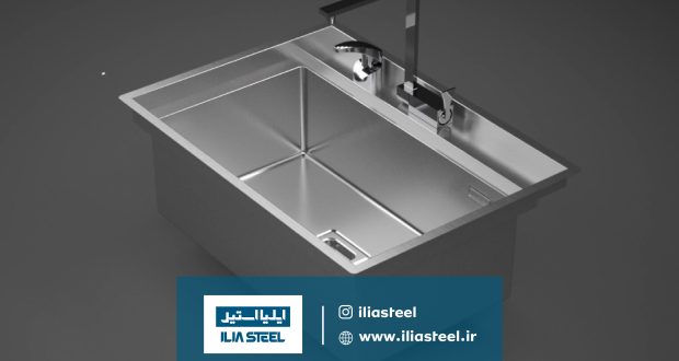 سینک فلاشمونت 6061 ایلیااستیل