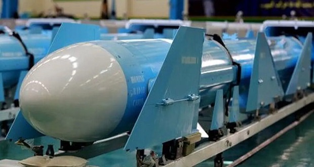 تونل موشکی سپاه در زیر دریا