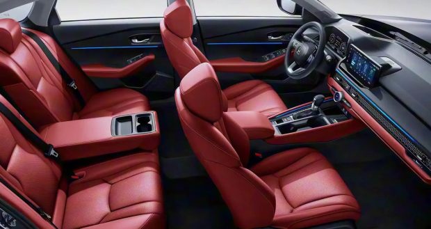 نمای کابین هوندا آکورد وارداتی