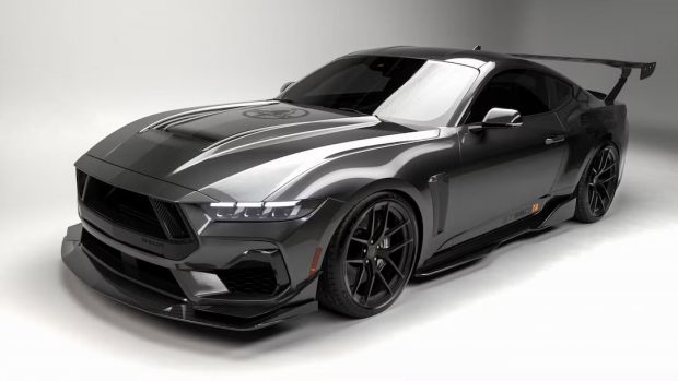 نمای جلو موستانگ شلبی GT350/TA