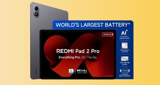 تبلت ردمی پد ۲ پرو