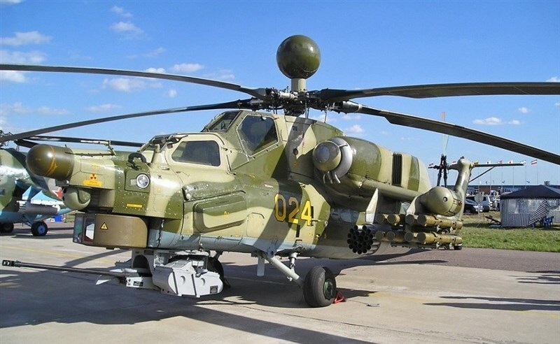 تحویل بالگردهای رزمی تهاجمی میل 28 روسیه به ایران