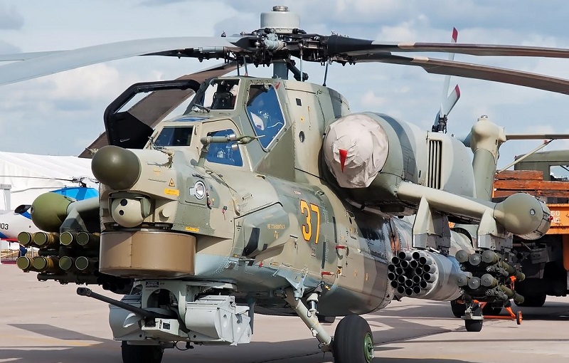 تحویل بالگردهای رزمی تهاجمی میل 28 روسیه به ایران