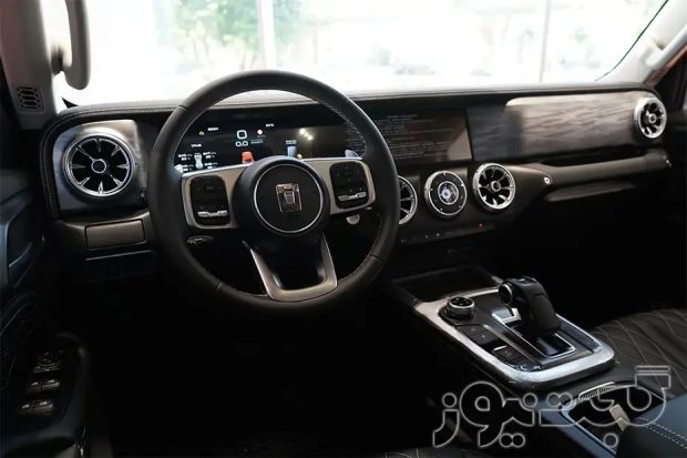 نمای کابین تانک 300 شتابران خودرو