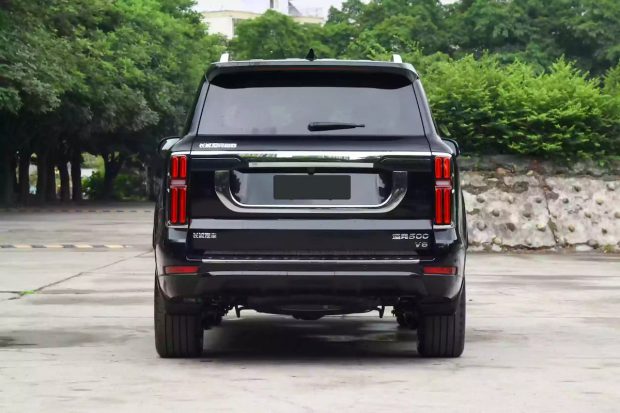 نمای عقب شاسی بلند تانک 500