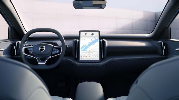 نمای کابین ولوو EX30