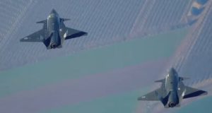 پرواز گروهی خودمختار پهپاد بیرقدار قزل‌الما