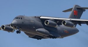 هواپیمای باری نظامی چین در ایران