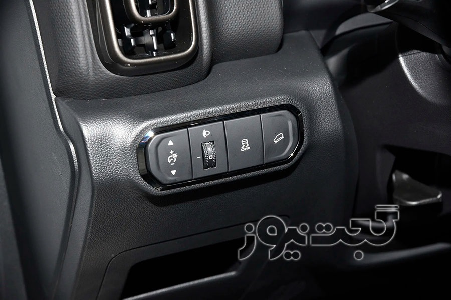 هاوال H9 بهمن موتور - دکمه های کنترلی