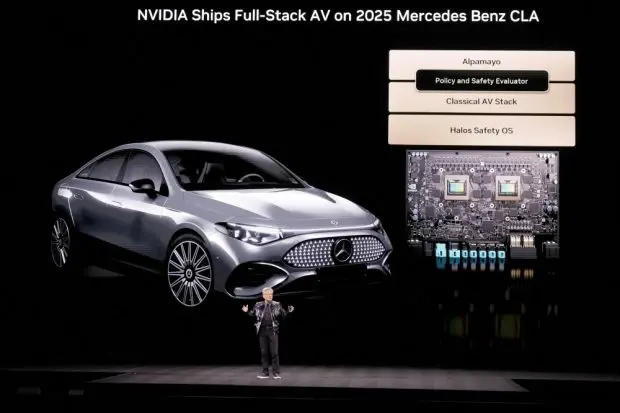 تفکر انسانی انویدیا در خودروها