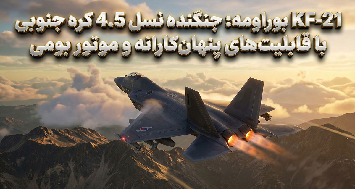 KF-21 بوراومه: جنگنده نسل 4.5 کره جنوبی با قابلیت‌های پنهان‌کارانه و موتور بومی