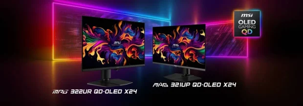 مانیتورهای QD-OLED جدید MSI