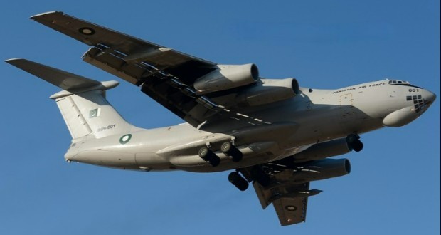 همکاری نظامی پاکستان و چین؛ تانکرهای سوخت‌رسان Il-78 در پکن