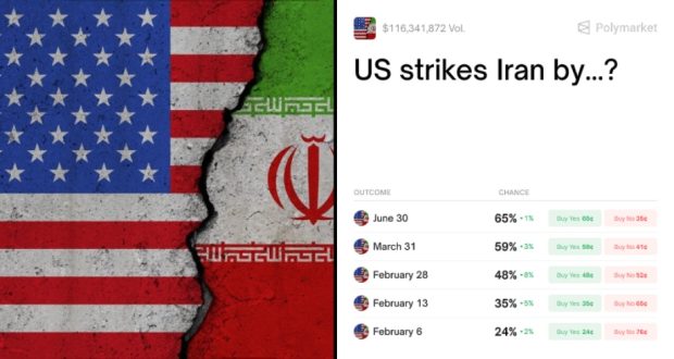شرط‌بندی روی حمله به ایران