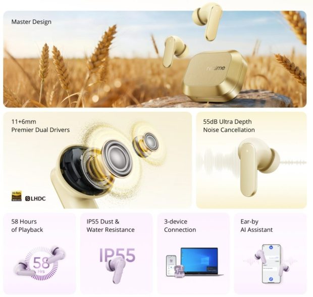 ریلمی بادز ایر ۸