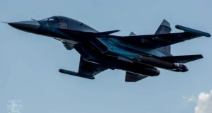 سقوط جت جنگی سوخو 34 روسیه