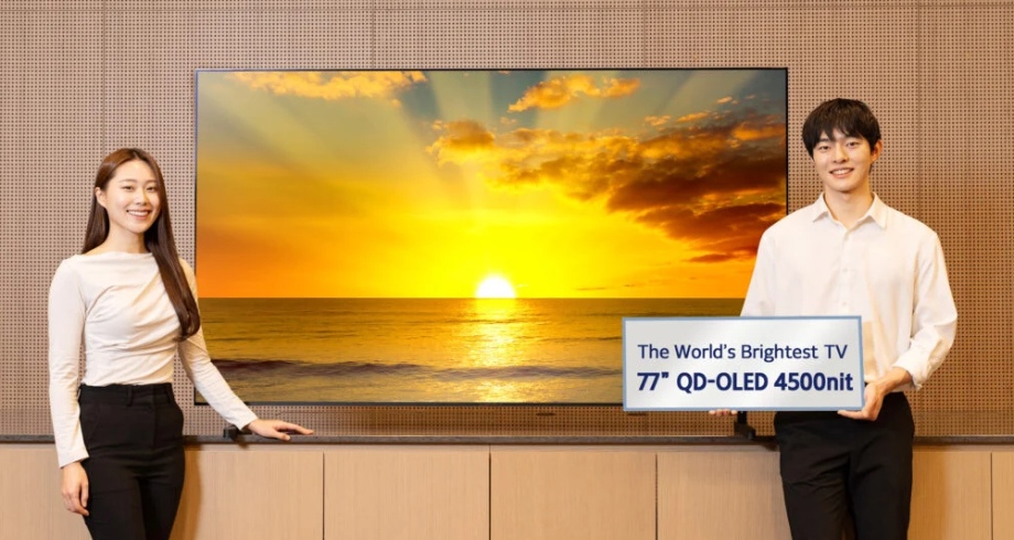 تلویزیون QD-OLED سامسونگ