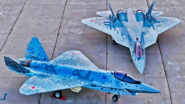 جنگنده پنهانکار Su-75 Checkmate