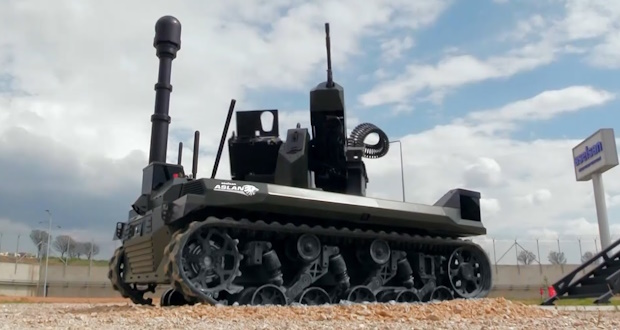 ربات جنگجوی ASLAN