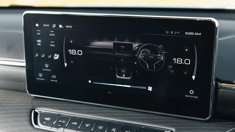 شوال 2 ایران خودرو - نمایشگر مرکزی