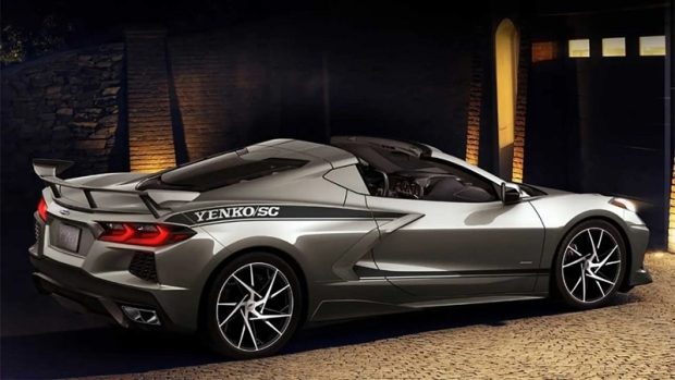 کوروت E-Ray با تیونینگ SVE