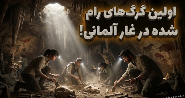 اهلی شدن گرگ‌ها