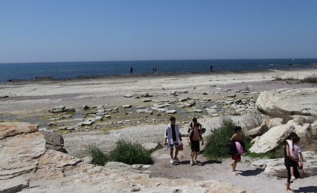 افت تراز آب دریای خزر