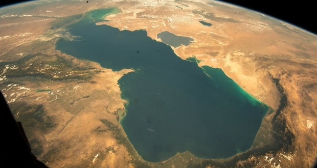 افت تراز آب دریای خزر