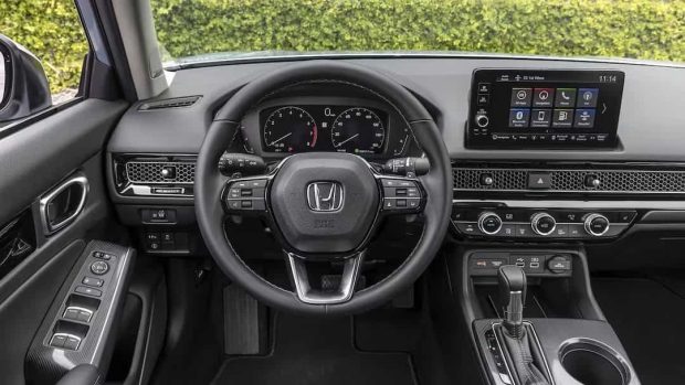 نمای کابین سدان هوندا سیویک