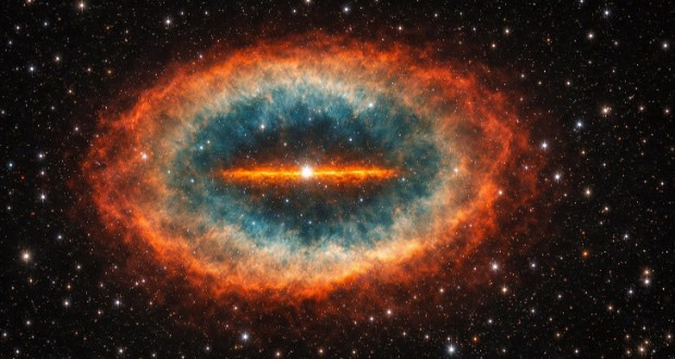 میله آهنی سحابی حلقه