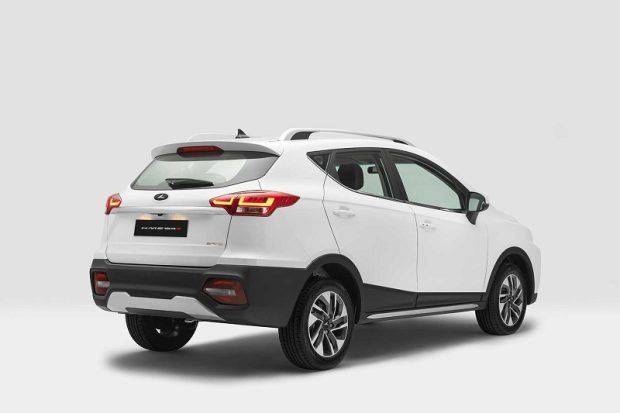 کی ام سی SR3 - نمای عقب